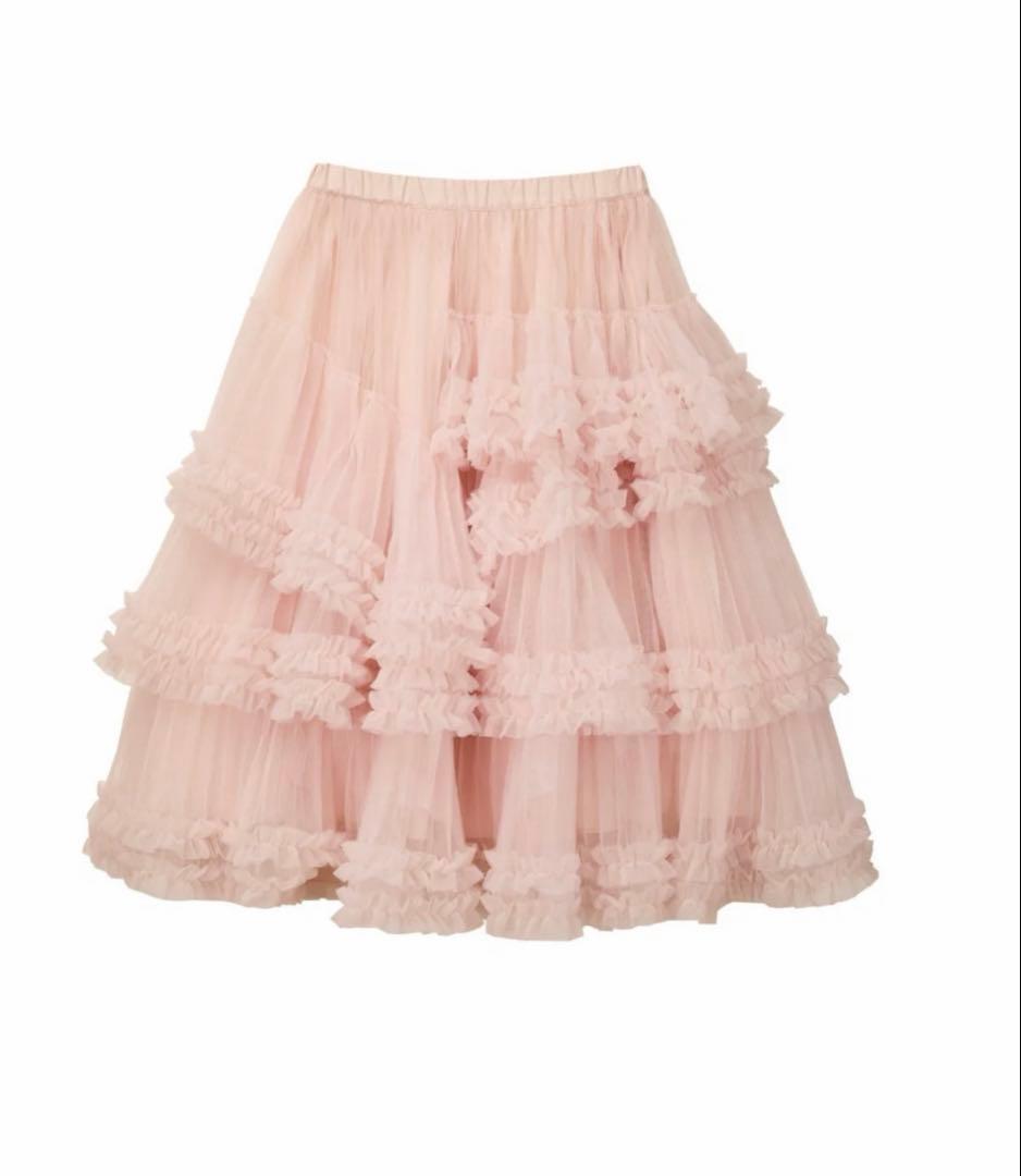 トリートユアセルフ　「バレリーナ」咲き誇るチュールスカート