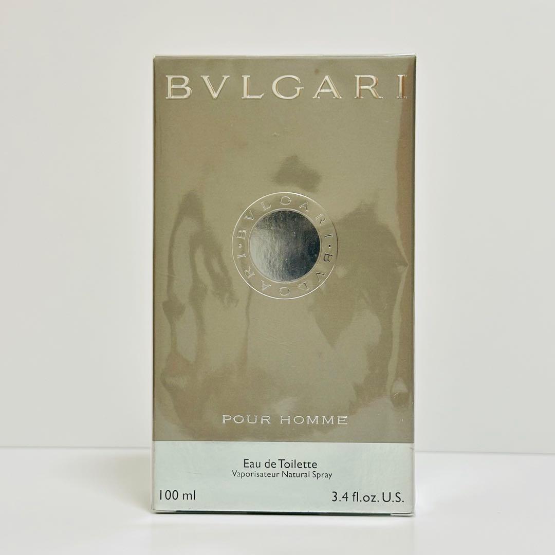 新品未開封　BVLGARI ブルガリ　プールオム　オードトワレ　香水　100ml