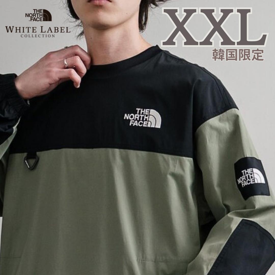 韓国限定 NORTH FACE ALBANY CREWNECK XXL カーキ - メルカリ