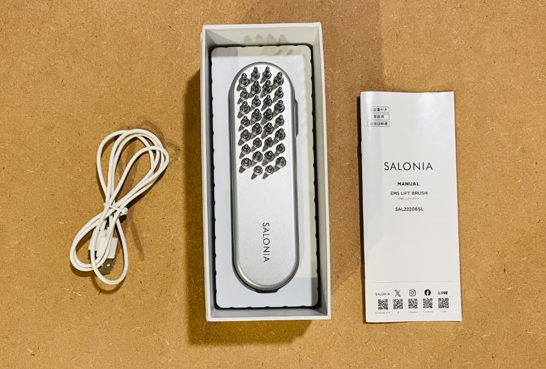 【超美品】サロニアSARONIA EMSリフトブラシ