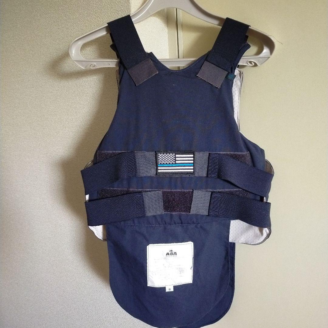 LAPD風　ボディーアーマー MILITARY BASE ソフトボディアーマー [カラー：ブラック / TAN