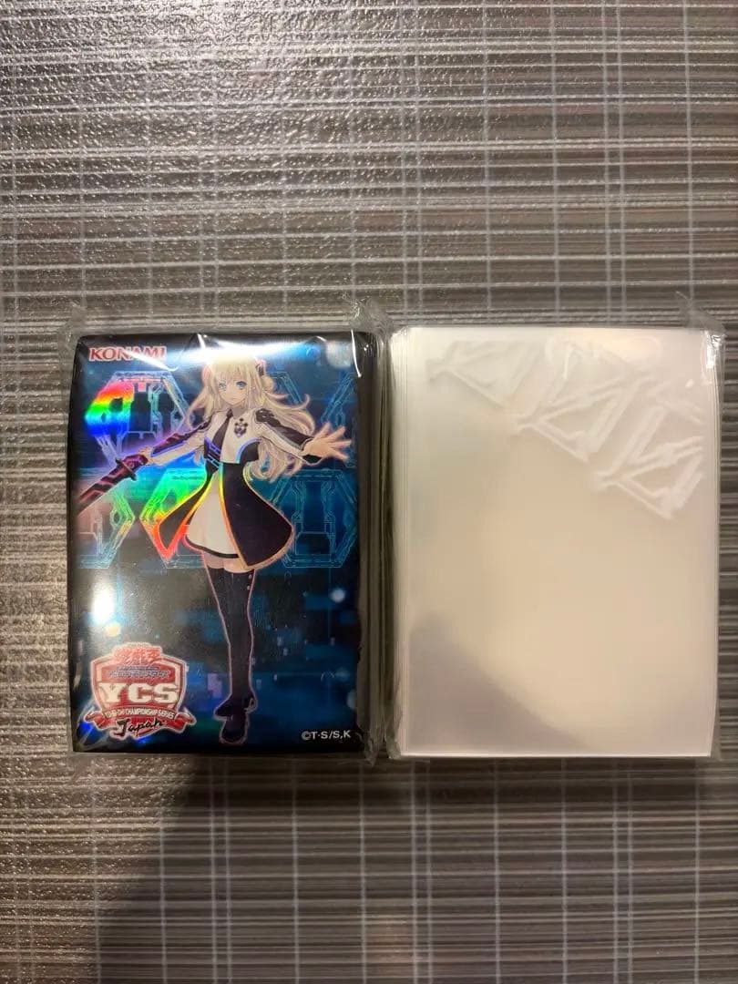 遊戯王 閃刀姫レイ スリーブ YCSJ／YCSC中国　各100枚セット 遊戯王 中国 YCSC 閃刀姫 セット | ✨プラチナストア✨