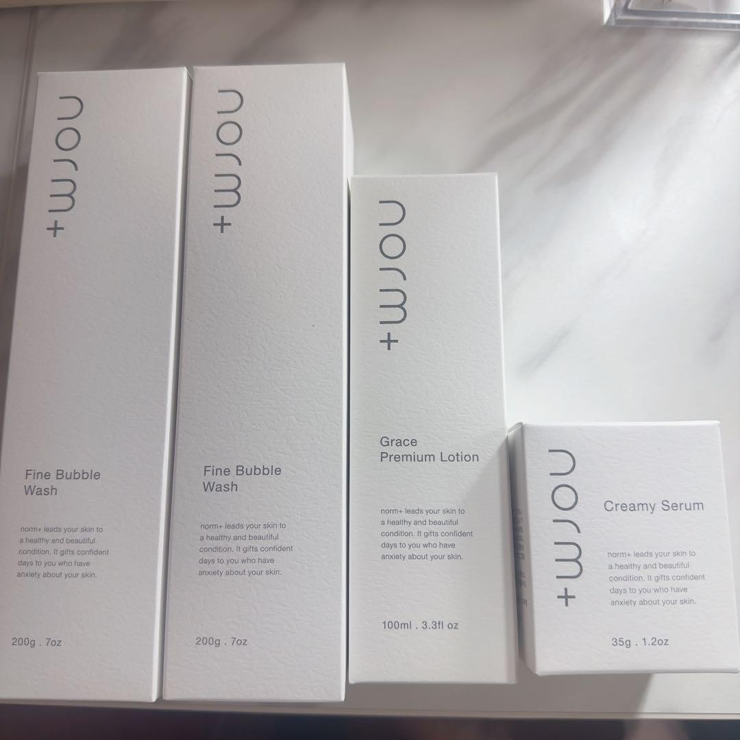 (新品未開封)ノームプラス デイリーケア3点セット+洗顔