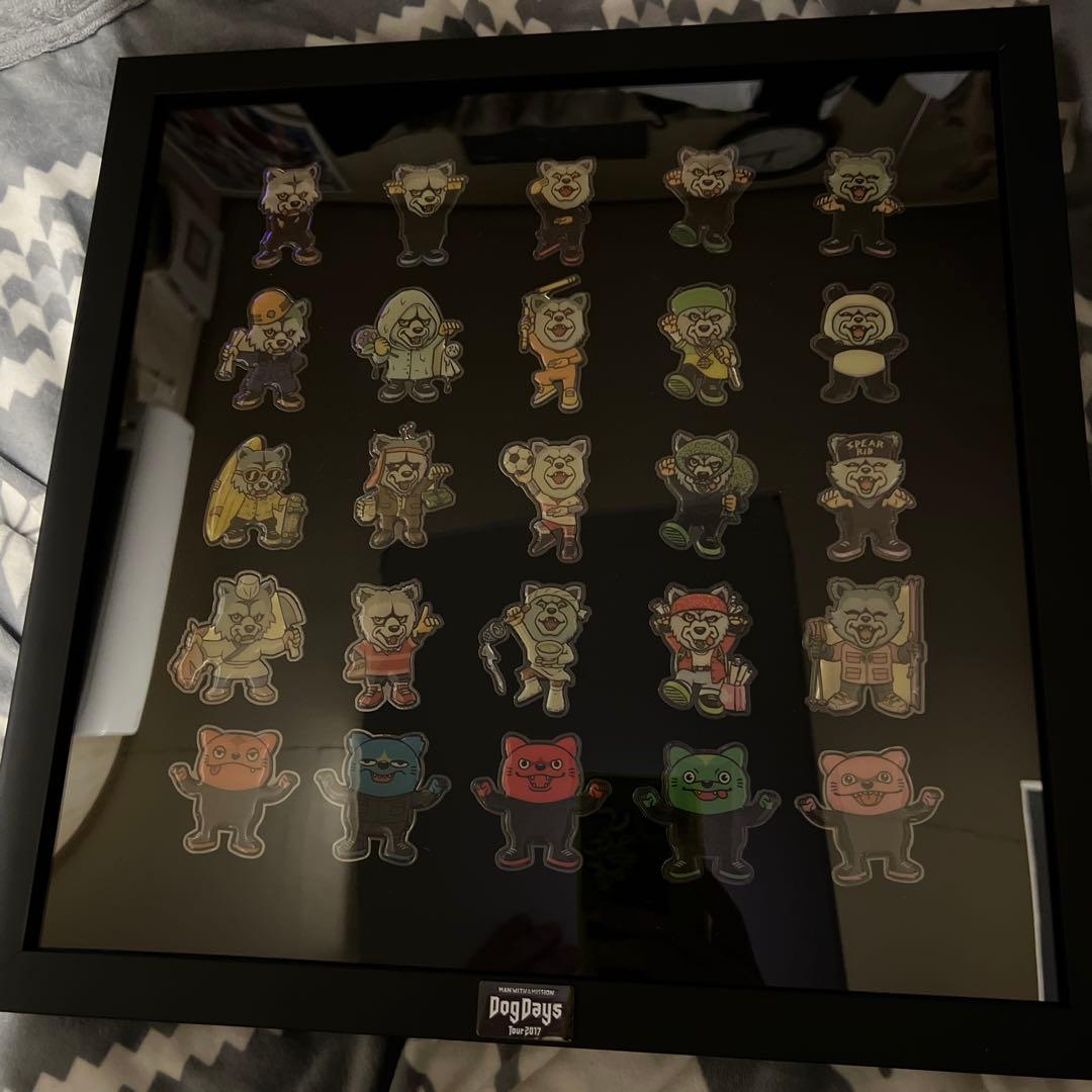 MAN WITH A MISSON　ガウポン　ピンズ　コンプリートセット　バッジ