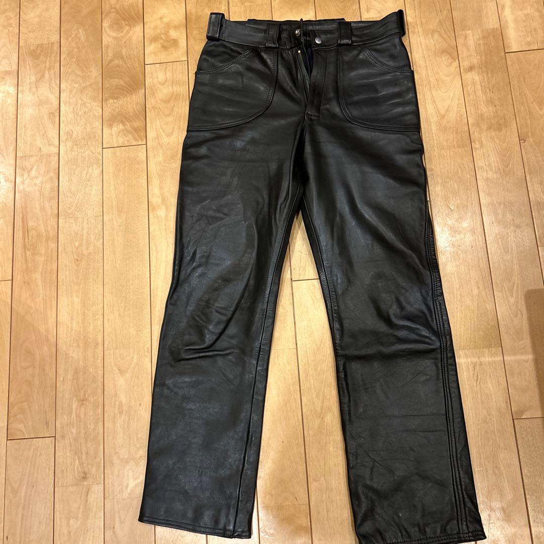 Lewis Leathers レザーパンツ 30黒