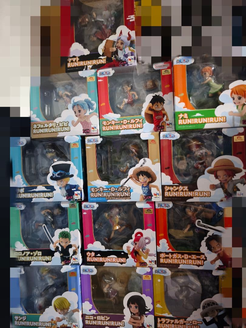 ワンピース　フィギュア　G.E.M.シリーズ RUN!RUN!RUN!　全種類 G.E.M.シリーズ ワンピース ヤマト RUN！RUN！RUN！ 完成品フィギュア