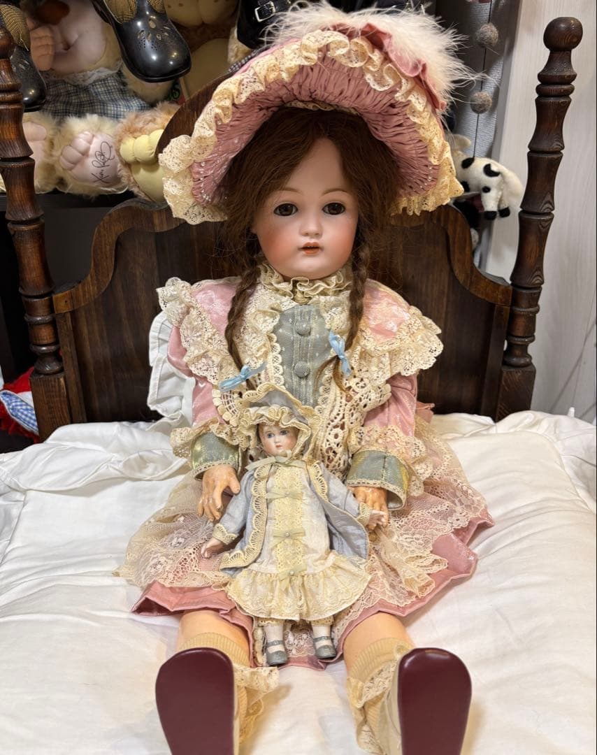 アンティークビスクドール KESTNER J.D.K 214 - メルカリ