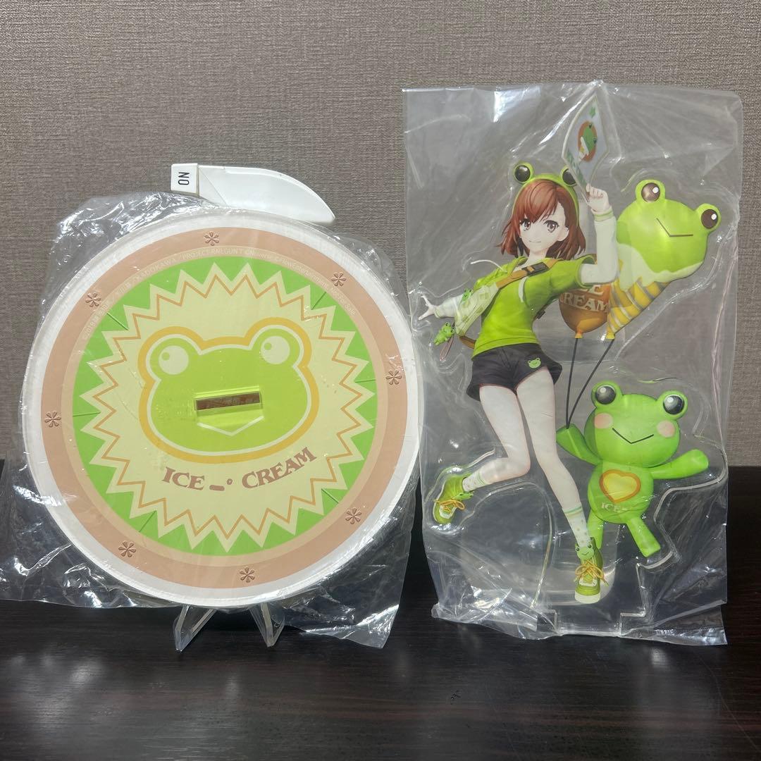 とある科学の超電磁砲　ギアスト　コラボ　御坂美琴　抽選　アクリルスタンド　未使用 とある科学の超電磁砲T 描き下ろし特大アクリルスタンド 御坂美琴