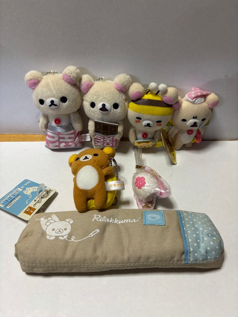 サンエックス　リラックマ　コリラックマ　マスコット　ペンケース　セット