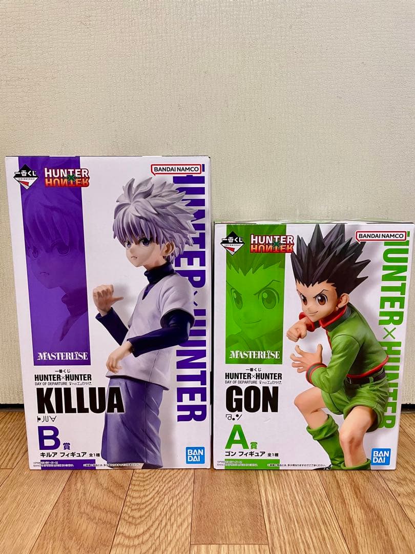 HUNTER×HUNTER 1番くじ　キルア ゴン フィギュア セット