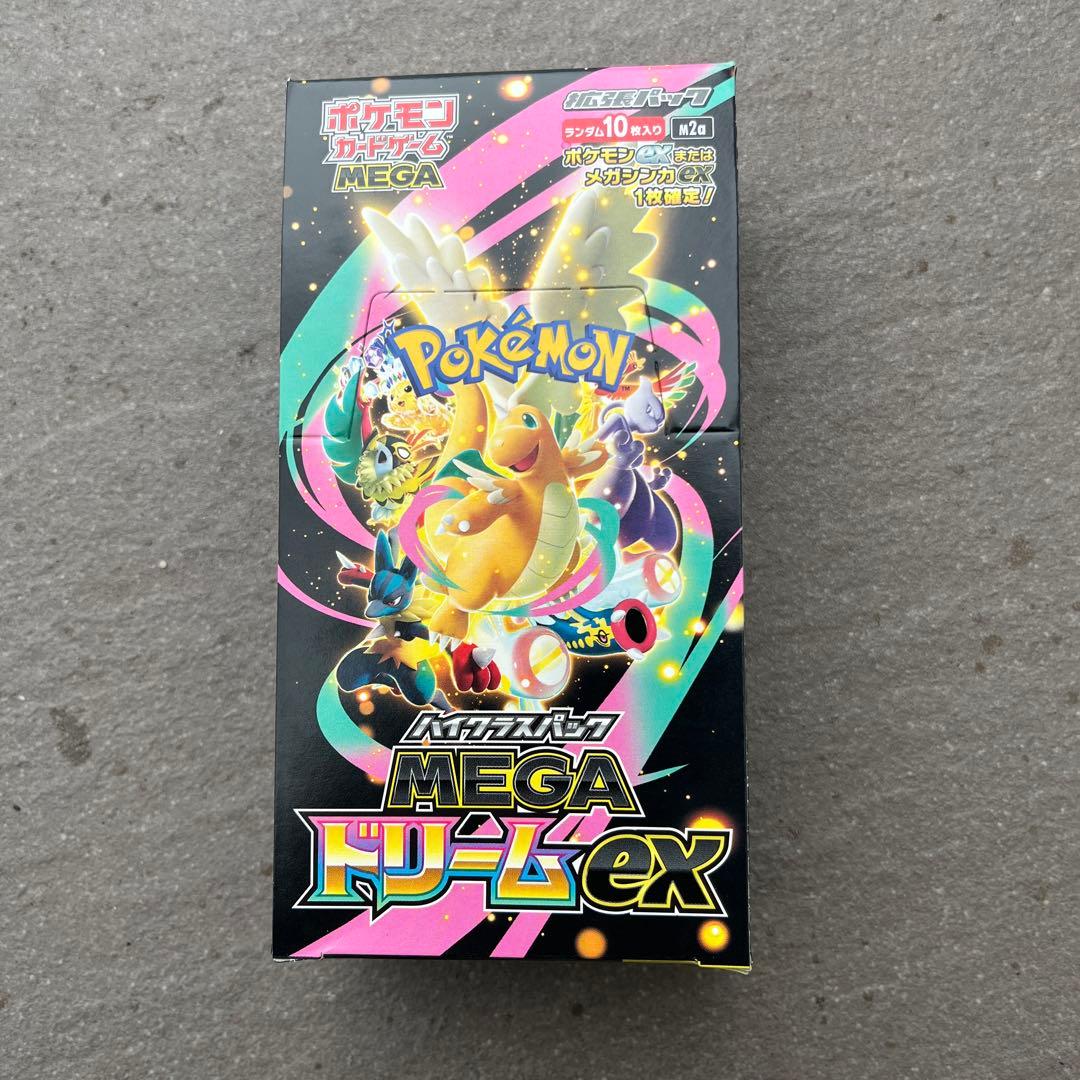 ポケモン MEGA ドリームex 1ボックス シュリンク無し