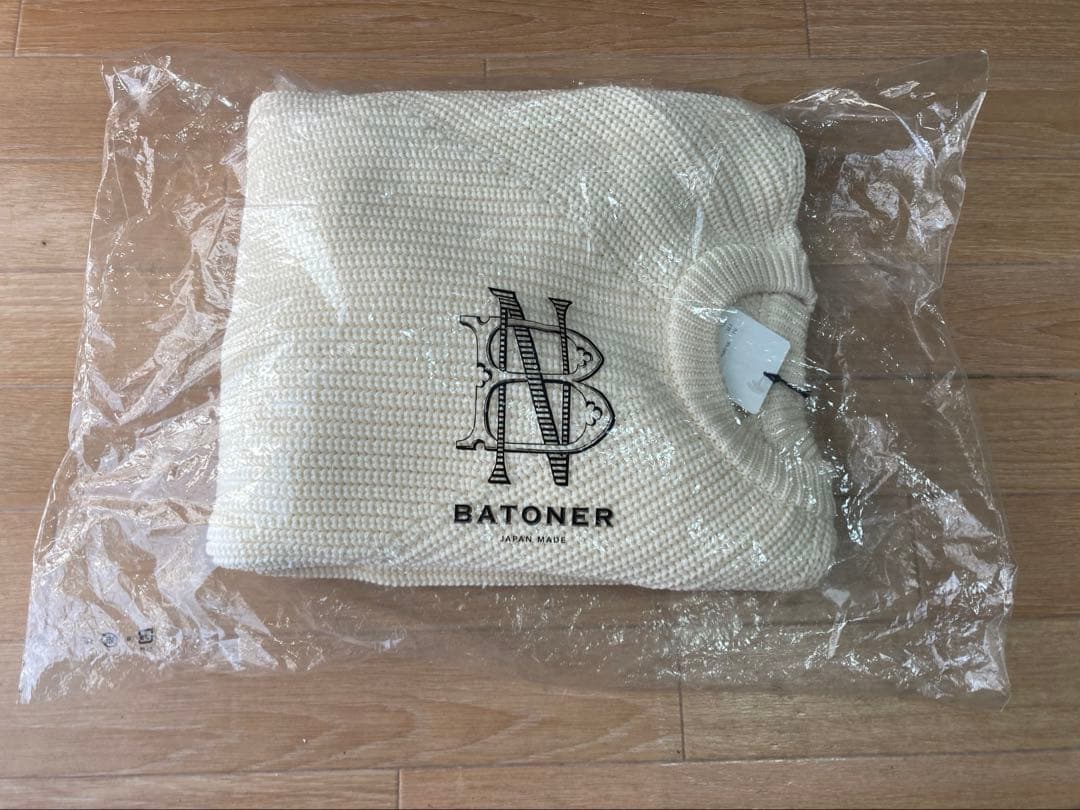 S*n様 BATONER バトナー　セーター　丸首シグネチャー　3号 シグネチャーモデル クルーネック 61／BN25FM038 | BATONER