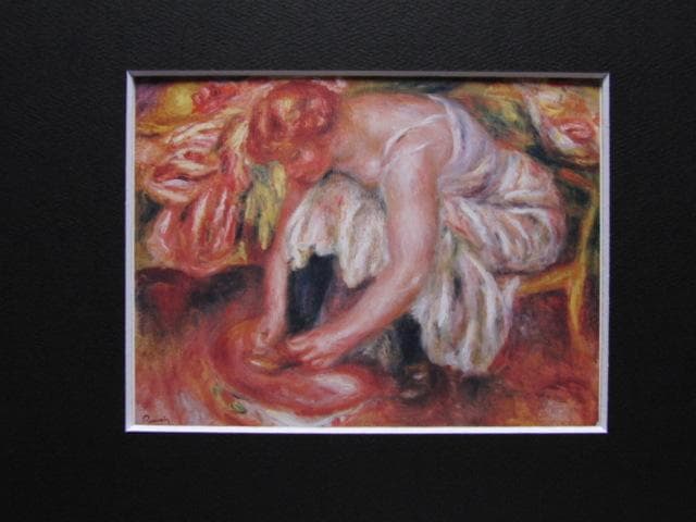 ピエール＝オーギュスト・ルノワール、【身づくろいをする女】