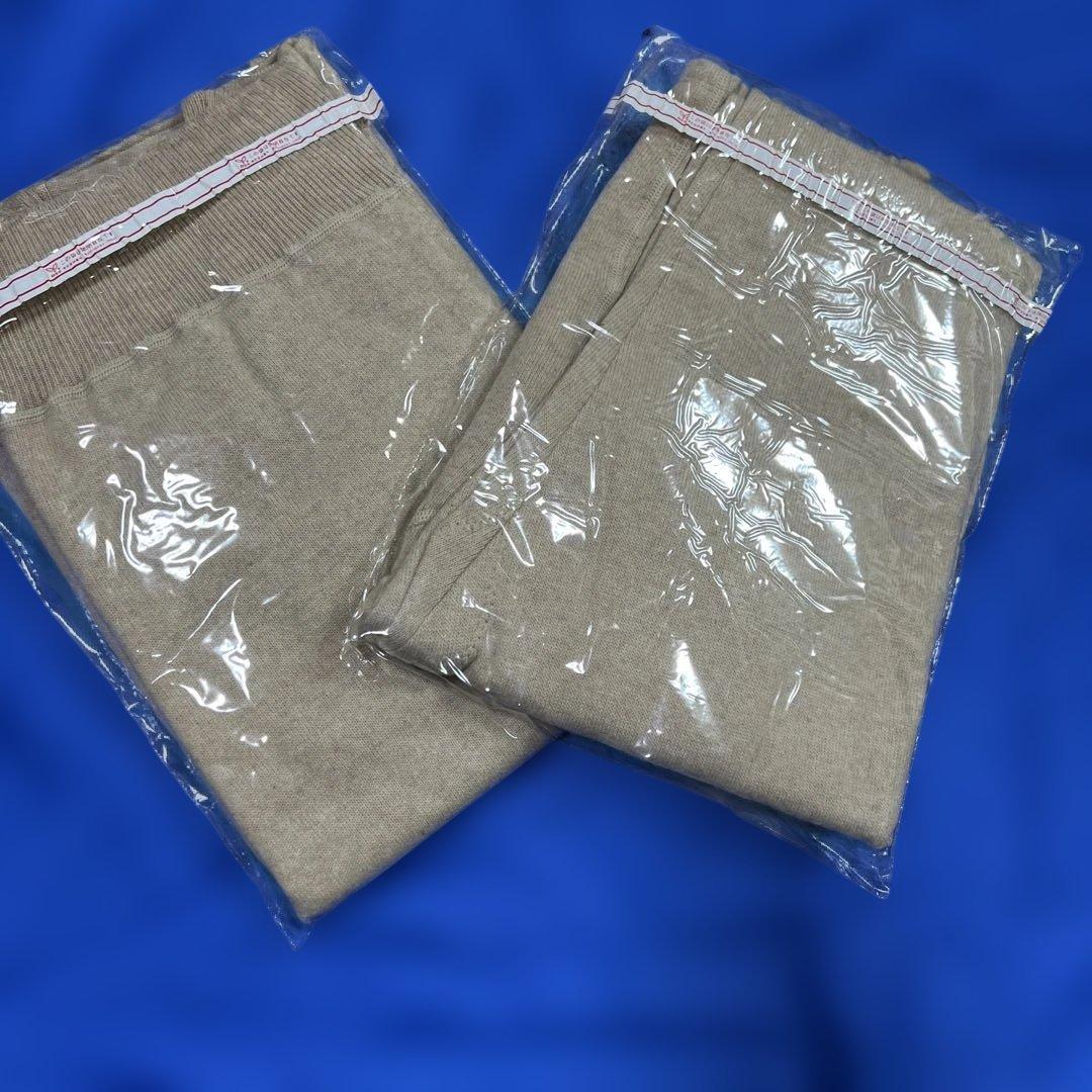 アングル カシミヤ 肌着 上下 L - メルカリ