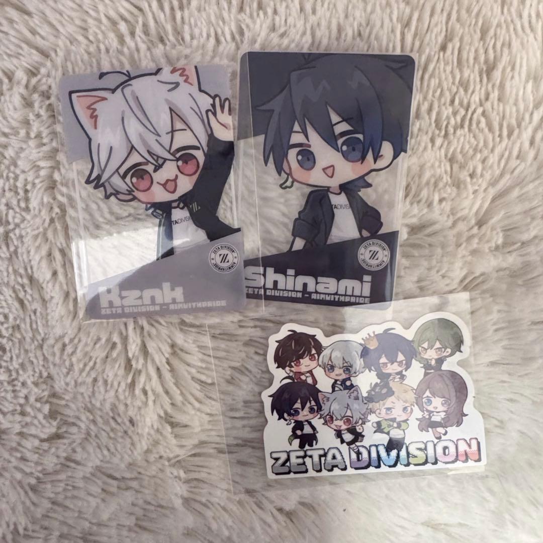 ZETA クリアカード ステッカー かず猫 kznk しなみ shinami - メルカリ