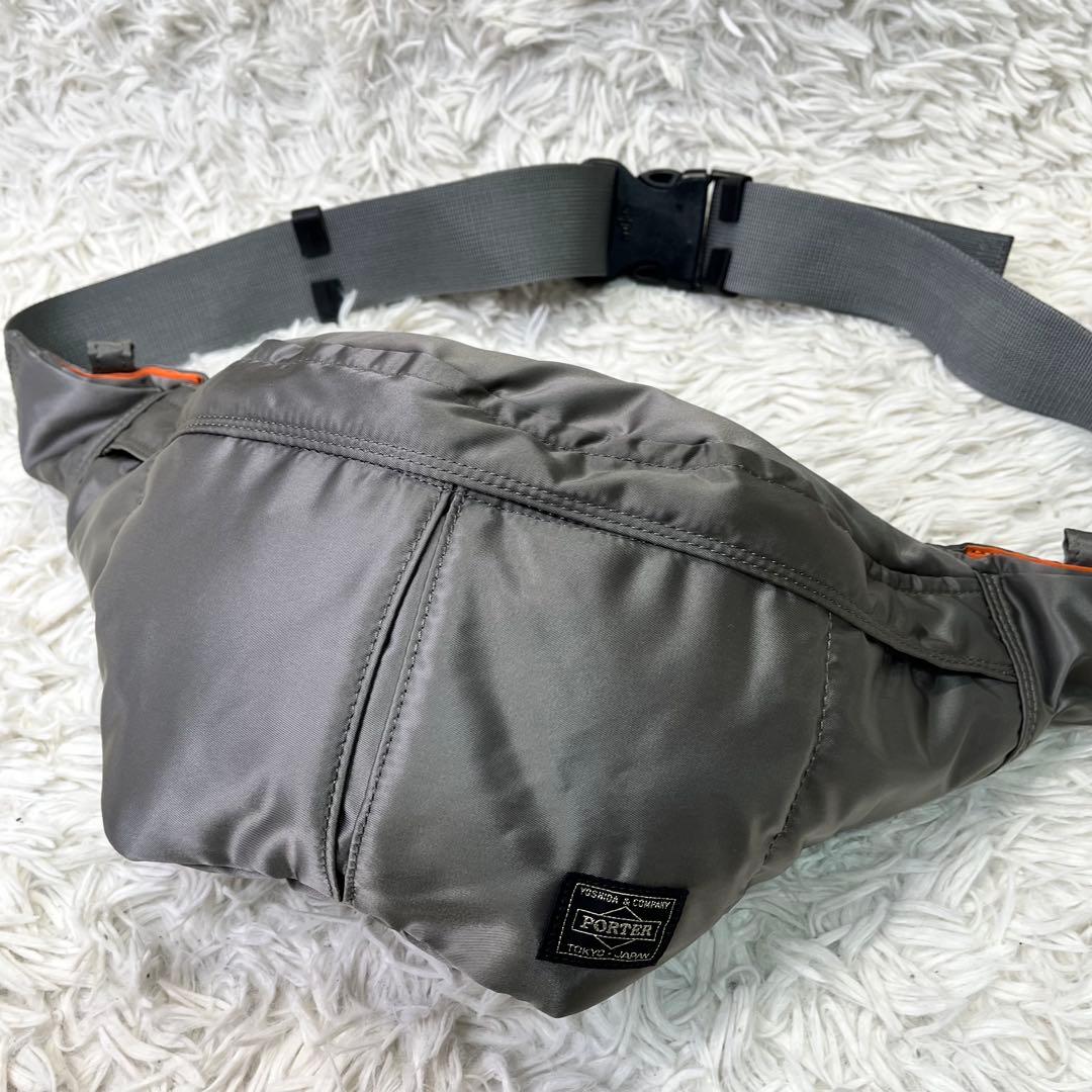 美品✨ポーター タンカー ウエストバッグ ショルダー L シルバーグレー TANKER(タンカー) WAIST BAG(L) | 吉田カバンホームページ | YOSHIDA & Co.