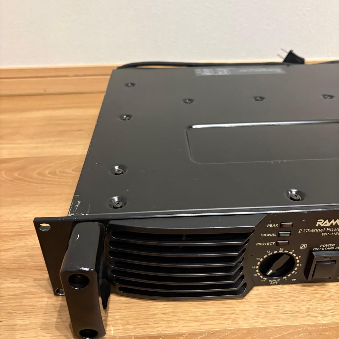 動作品 Panasonic RAMSA WP-9150 パワーアンプ - メルカリ