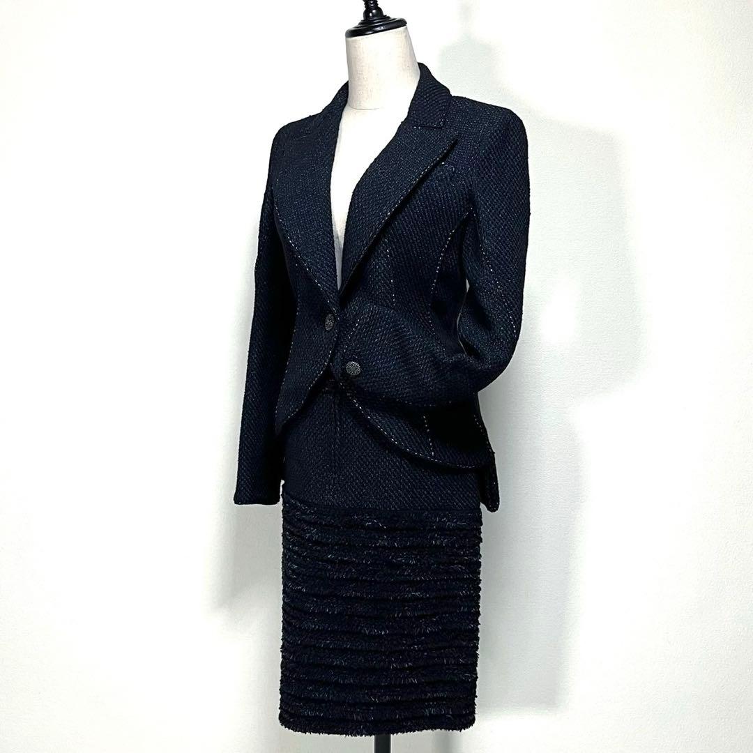 CHANEL シャネル ツイードセットアップ Size38 ジャケット スカート