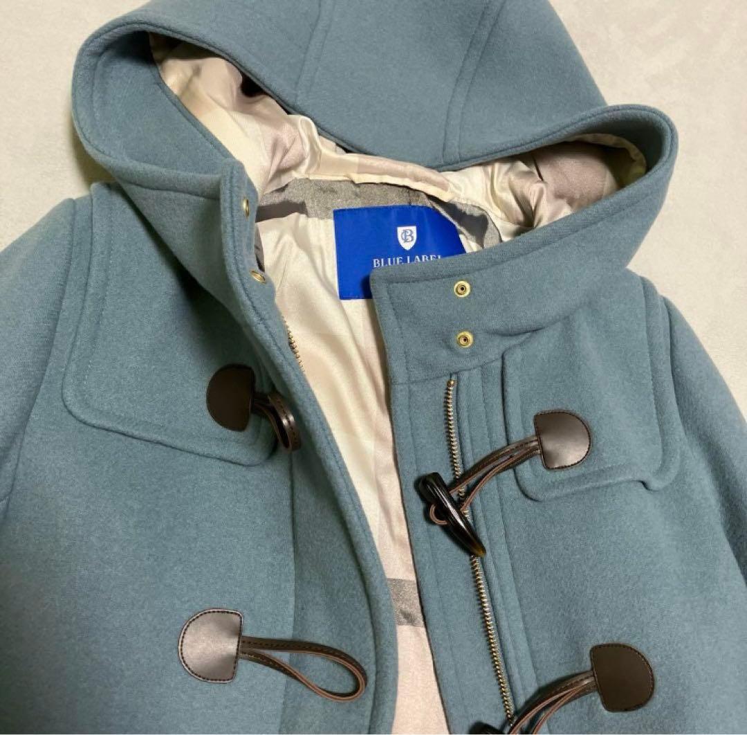 《タグ付新品未使用》ブルーレーベルクレストブリッジ　総チェック　ダッフルコート