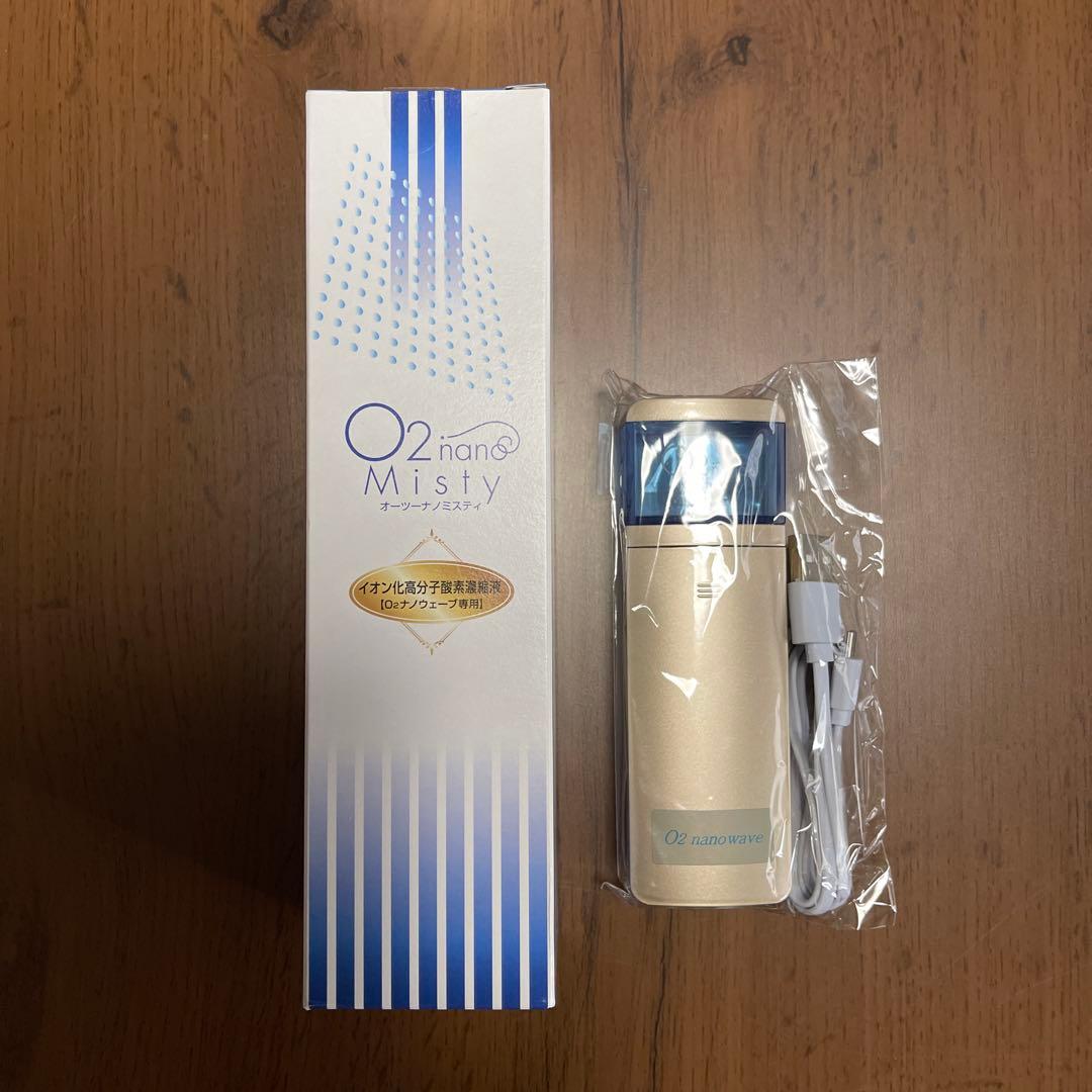 O2ナノミスティ・ナノウェーブセット/本体+専用酸素水