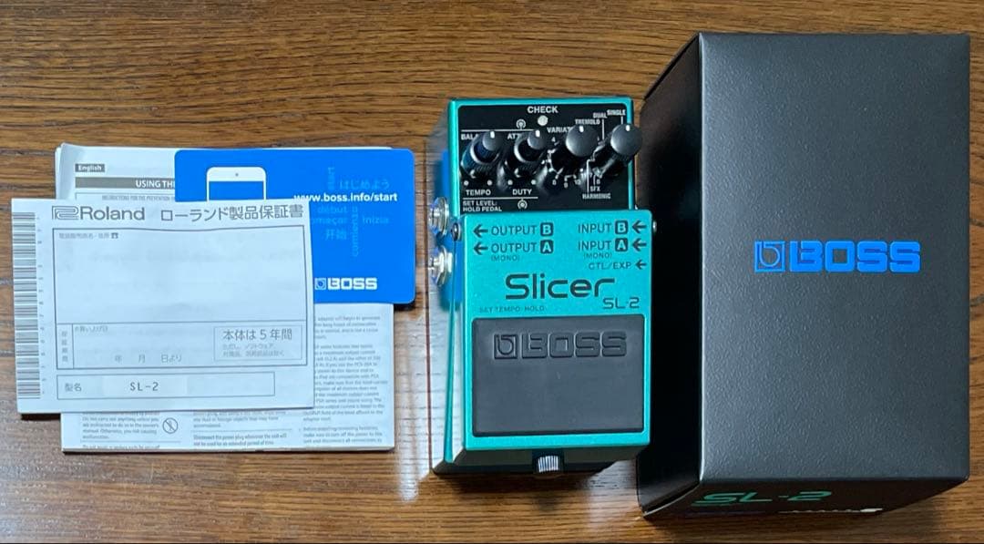 BOSS スライサー SL-2 エフェクター Amazon.com: BOSS SL-2 Slicer | Compact Pedal for Guitar, Keyboard