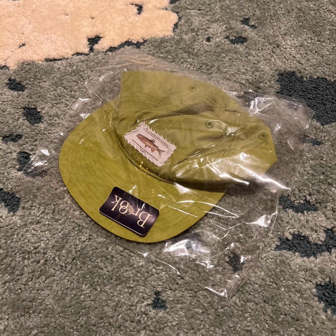 【新品ステッカー付】Brook Tagcap 帽子 蛍光イエロー 帽子 キャップ