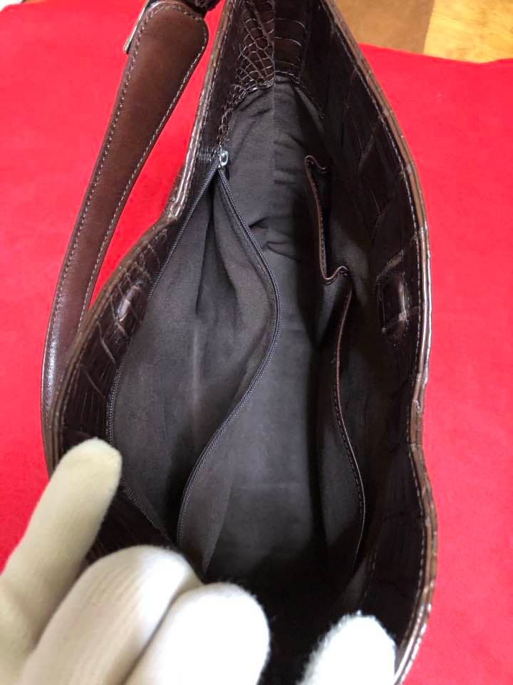 ひなひな様 クロコダイル バッグ ハンドバッグ トートバッグ - メルカリ