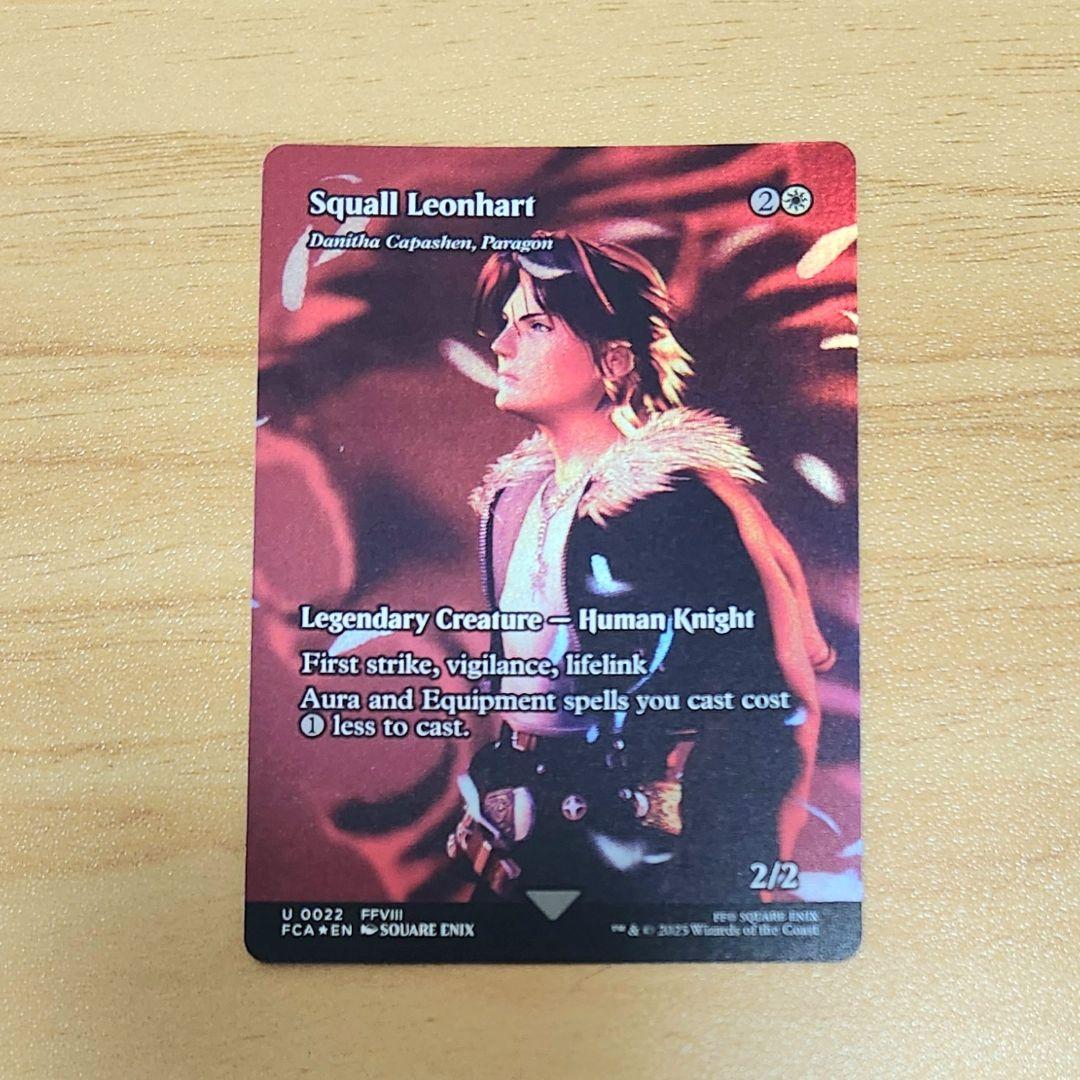 Squall Leonhart 継承史 Foil スコール・レオンハート MTG - メルカリ