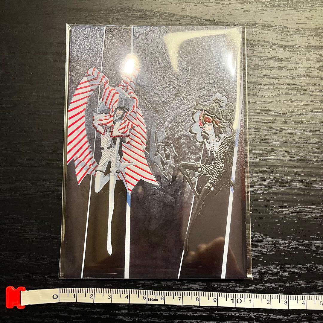 永野護デザイン展 木製ポストカード Twin Bar ファイブスター物語