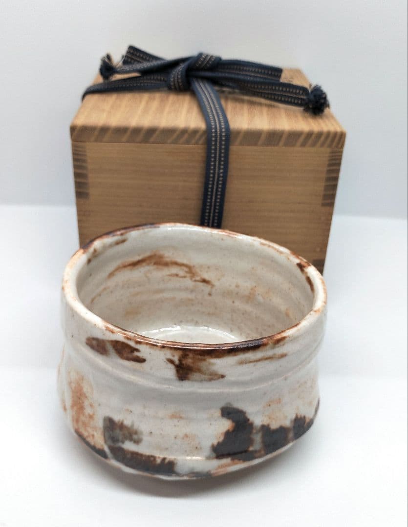 高橋茂 志野茶碗