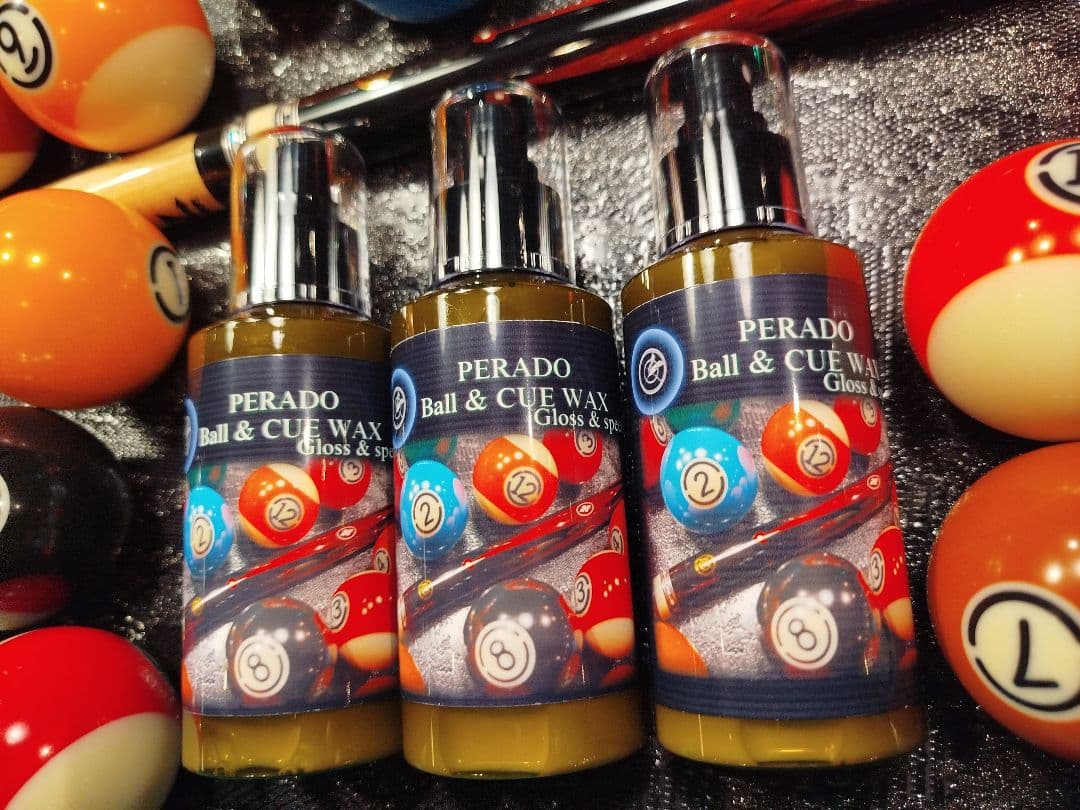 《新品》PERADO Ball & Cue Wax 3本セット　ビリヤード用品