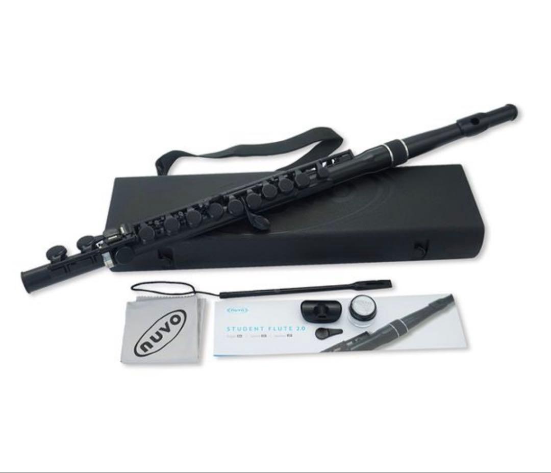 NUVO ヌーボ スチューデントフルート プラスチック フルート ブラック