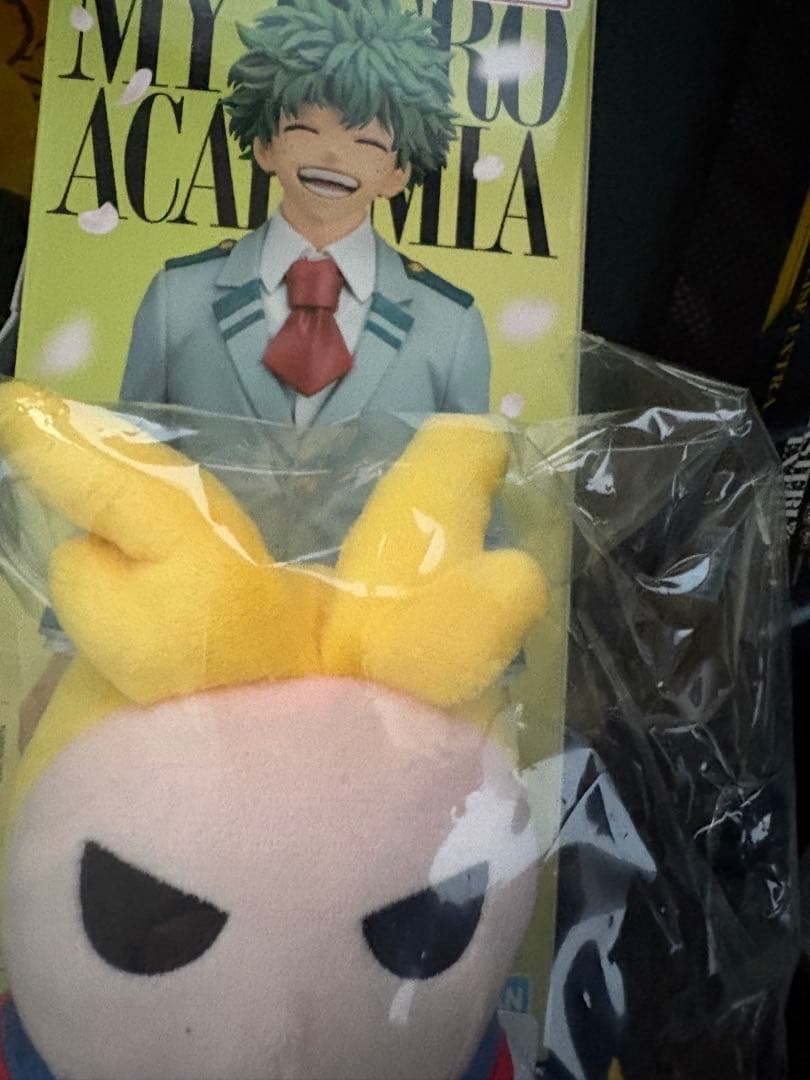 ヒロアカ1番くじ　A賞デク　オールマイトぬい　セット