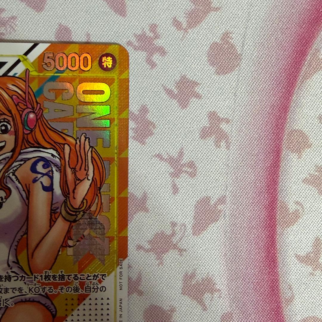 Kgmasonxxx専用 ワンピースカード プロモ ナミ シリアル 56 ゴム
