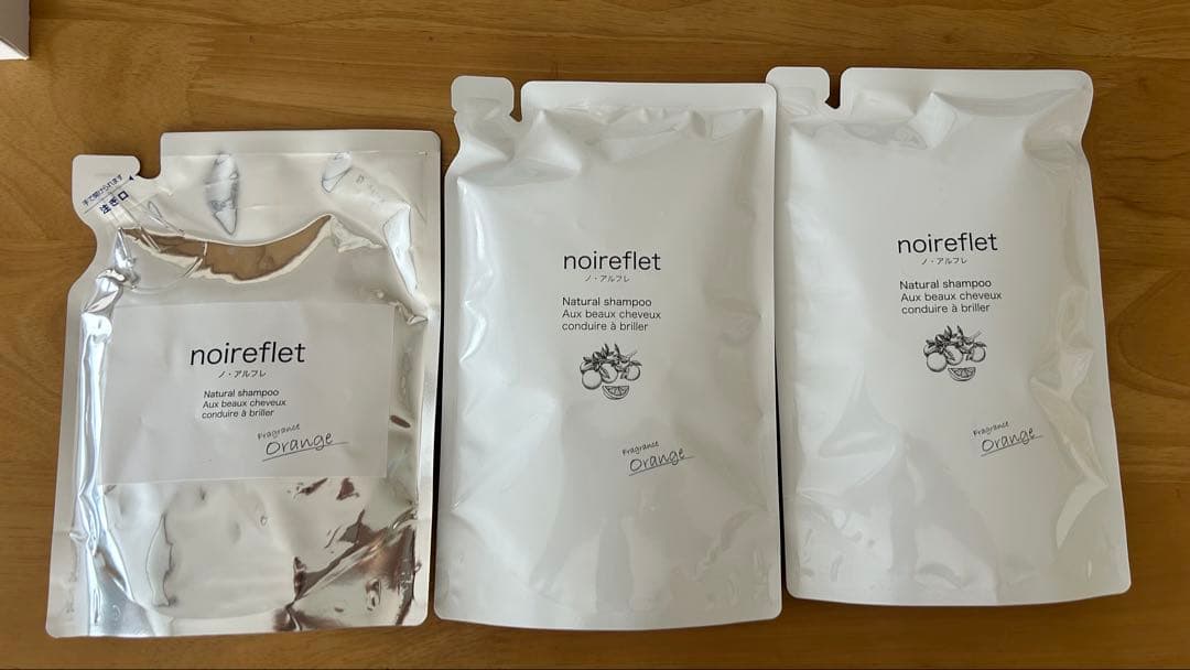ノ　アルフレ　ナチュラルシャンプー　詰め替え3パック