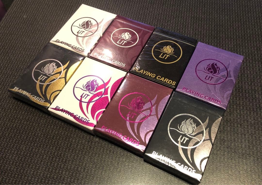 Lit playing cards 8種セット