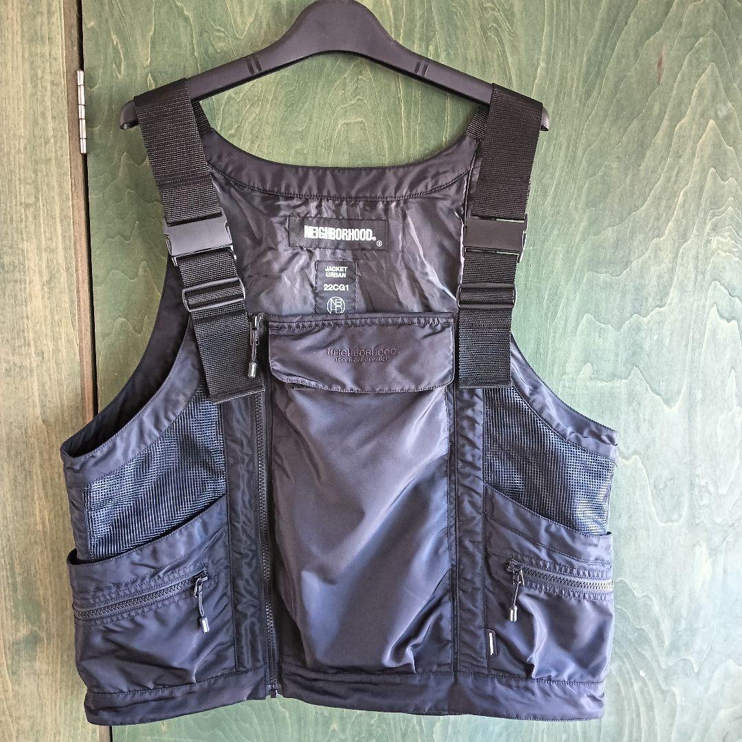 【美品】NEIGHBORHOOD ツールベスト M ブラック