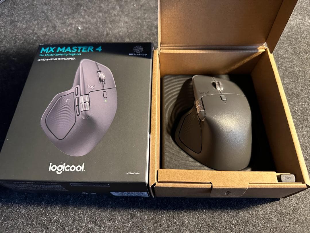 logicool MX MASTER 4 （専用収納ケース付き） Wanaiha ロジクール MX Master 4/3 マウス用収納ケース ブラック 専用
