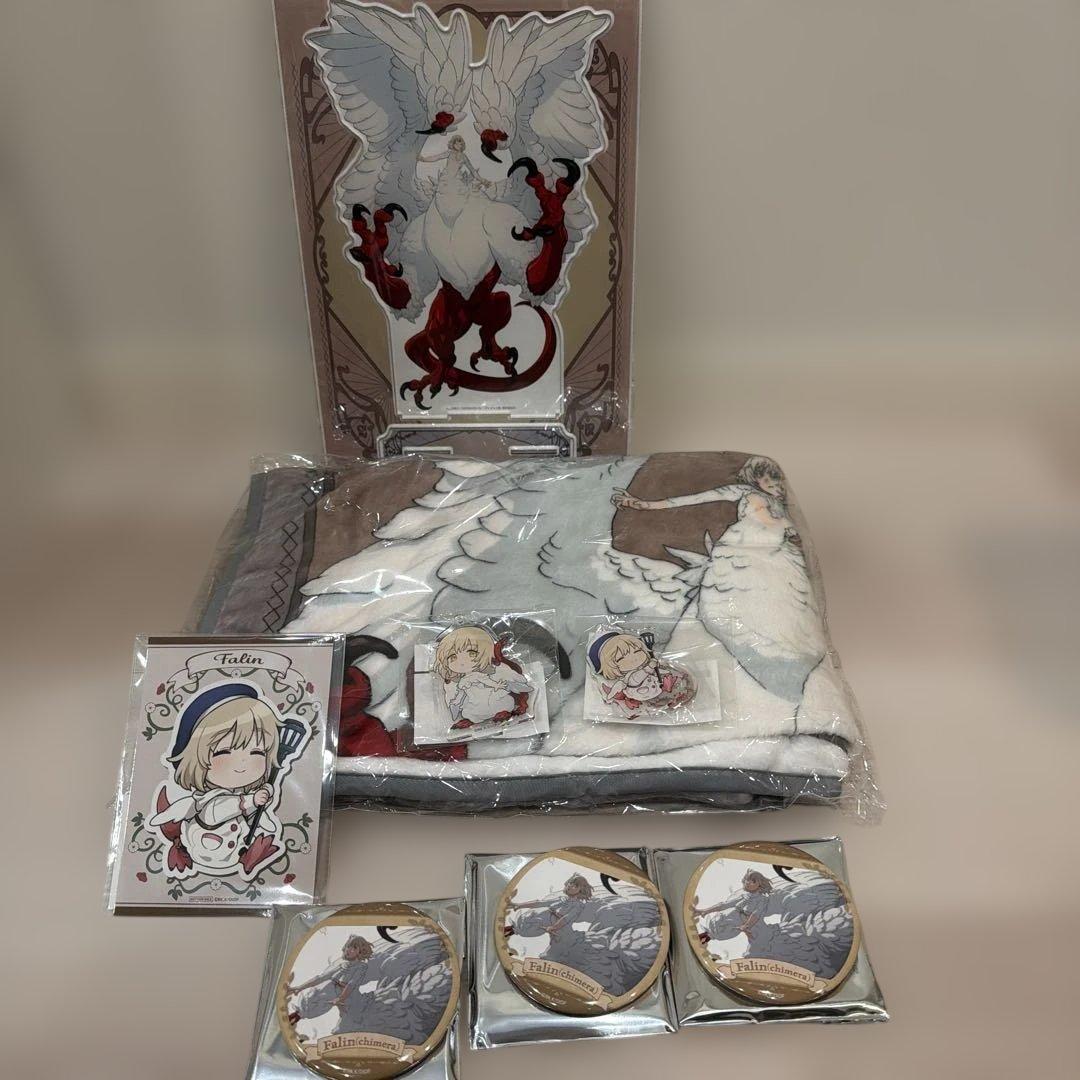 ダンジョン飯 くじコレ ファリン S A C＋特典、ラッキー缶バッジ 8点