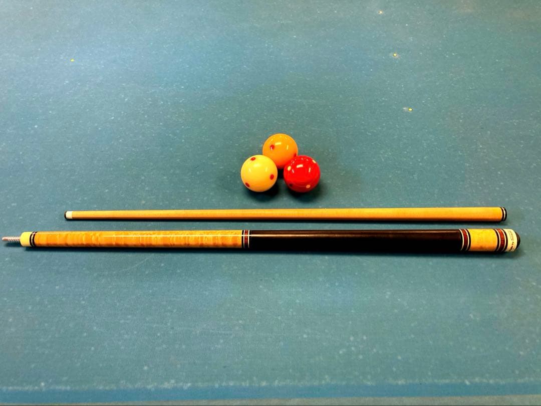 レア！Sasaki 3クッション用ビリヤードキュー used品