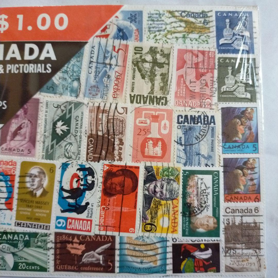 カナダ使用済切手 35枚セット お土産品 ヴィンテージ 未開封 - メルカリ