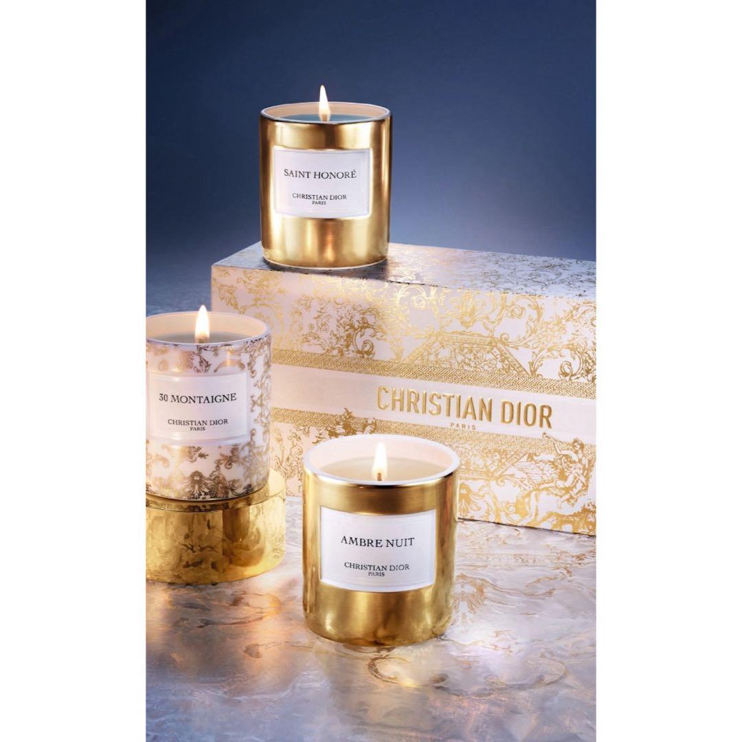新品未使用！早い者勝ち！CHRISTIAN DIOR キャンドル 3個セット