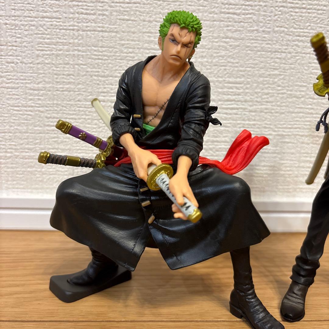ワンピース ゾロ キングオブアーティスト フィギュアセット - メルカリ