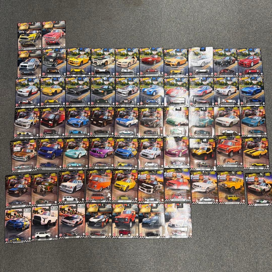 ホットウィール　ブルーバード74台セット　セール中