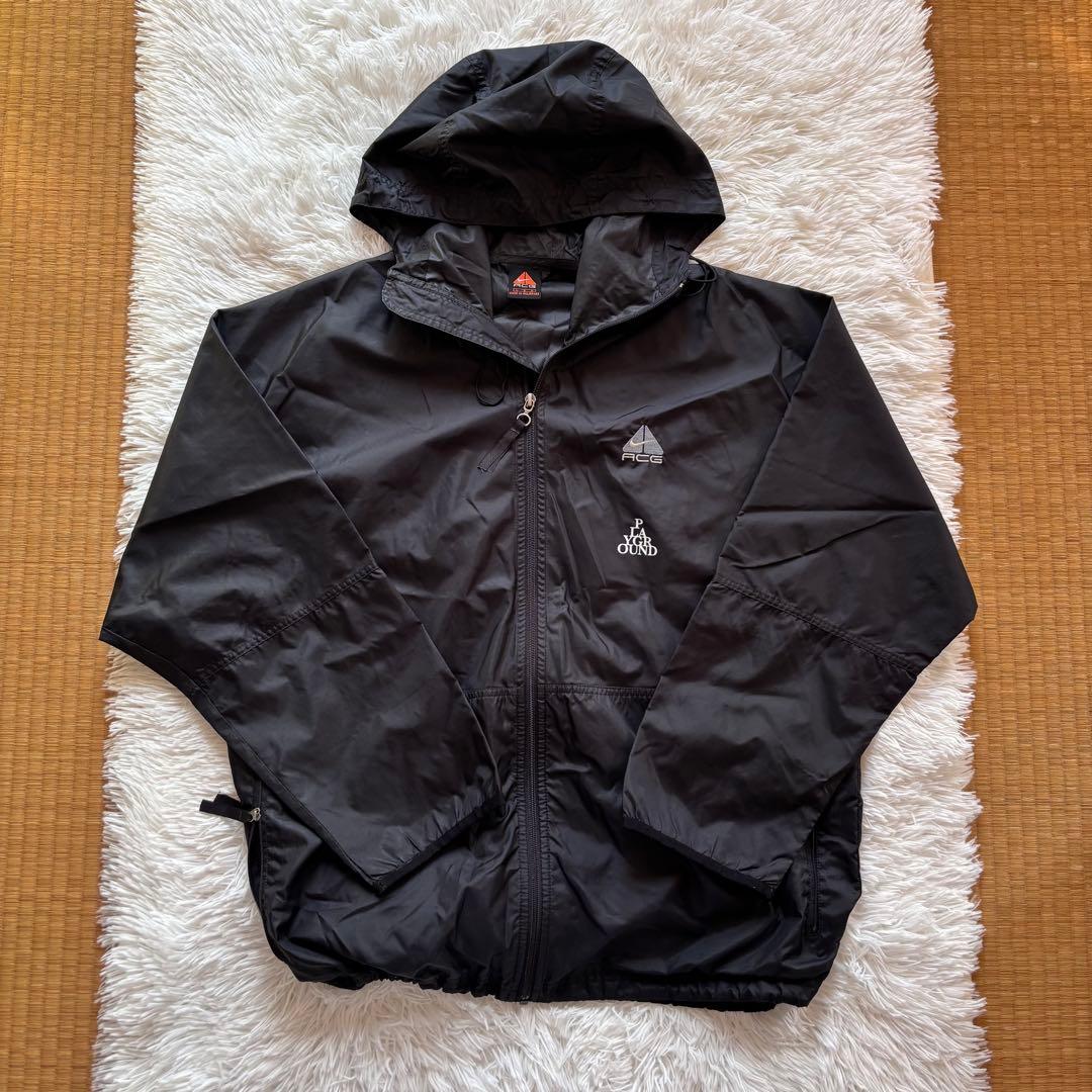 Nike ACG ナイロンジャケット ブラック 90s ブラック - メルカリ