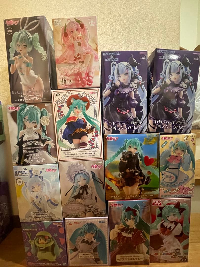 初音ミク プライズ フィギュア 14点 まとめ クロミ ヴィンテージ