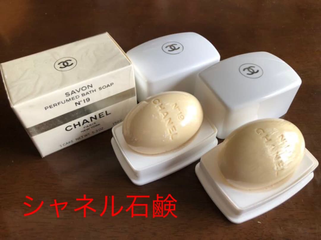 CHANEL No.19 固形石鹸3個セット
