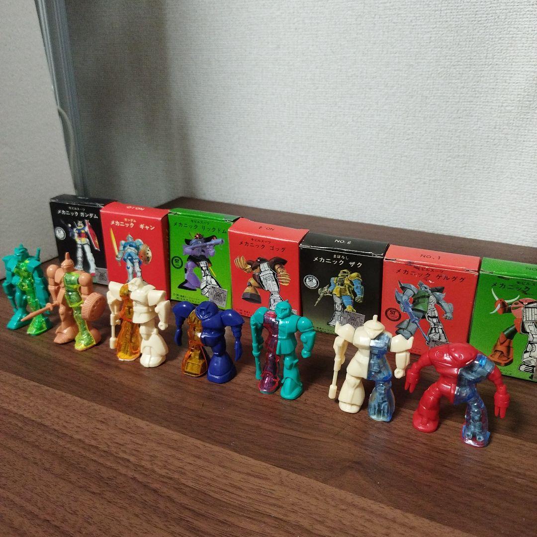 ガンダム ジム メカニック クローバー コスモス ミニプラモ 箱付 当時