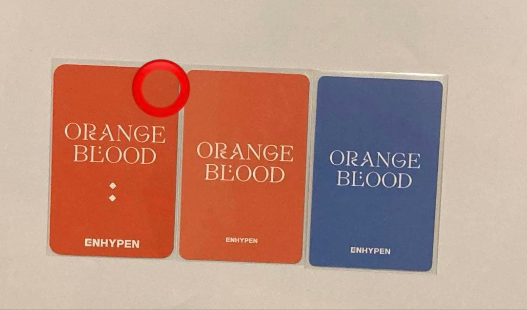 ENHYPEN ORANGE BLOOD ニキ トレカ - メルカリ