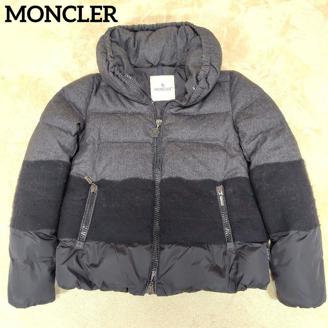 コ*コ様 モンクレール ダウンジャケット ダウンコート ロロピアーナ 異素材 灰 コ*コ様 モンクレール ダウンジャケット ダウンコート ロロピアーナ 異